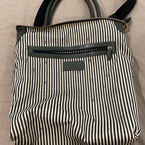Women’s L.A.M.B Green Leather Tote with a Zipper closure - Picture 16 of 16